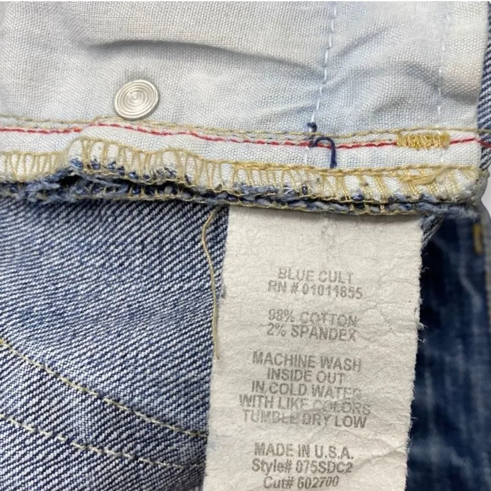 Blue Cult Boot cut Jeans that are slightly distressed size 29 - Picture 10 of 11